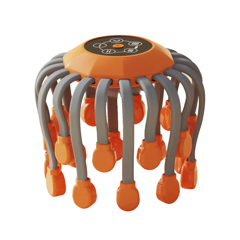 Octopus Head Scalp Massager (Electric & Multi-Function)
