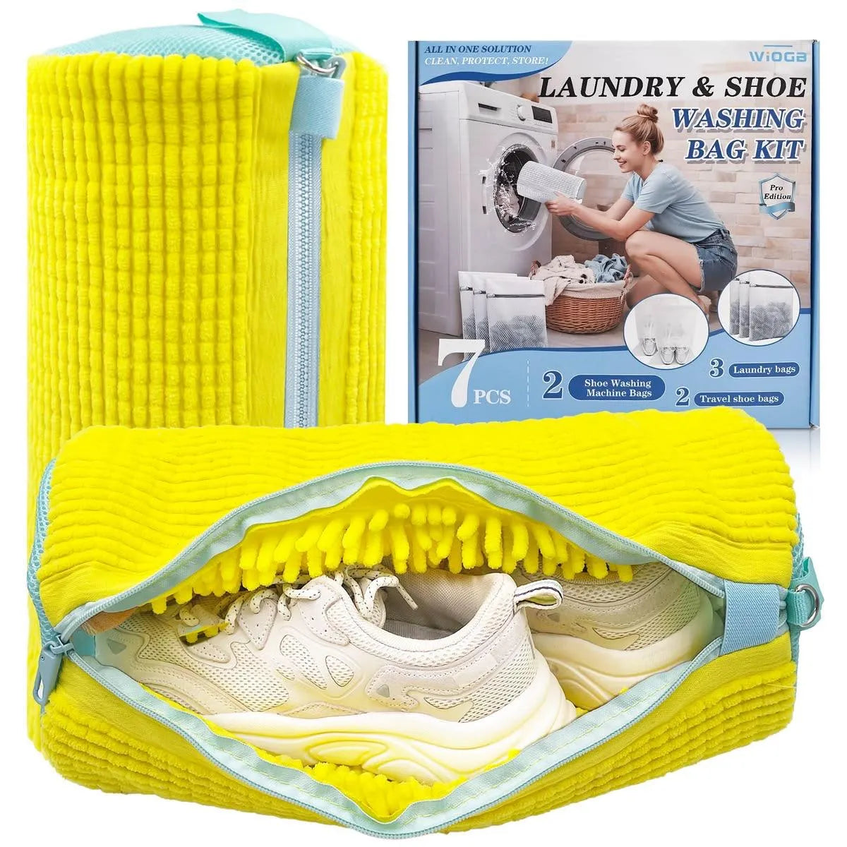 Protective Shoe Washer Laundry Bags – Smart Laundry Solution!