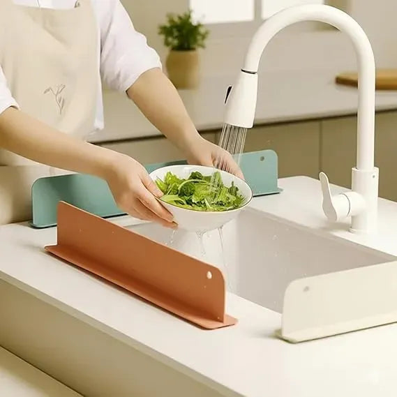 Silicone Sink Splash Guard & Water Barrier