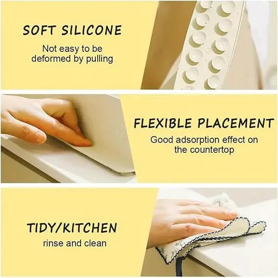 Silicone Sink Splash Guard & Water Barrier