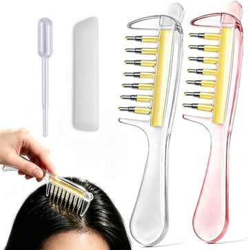 Scalp Essential Oil Comb & Serum Applicator