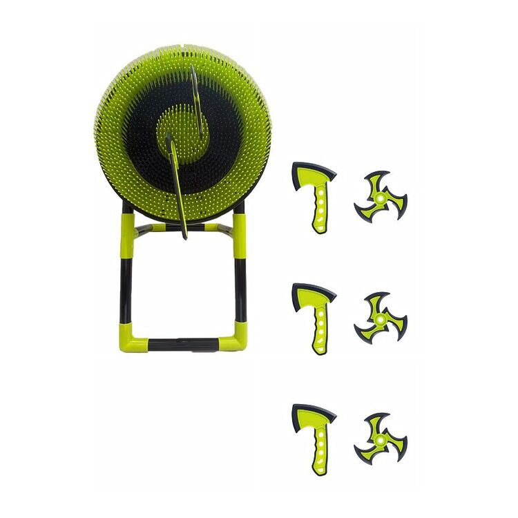 Anaconda Axes N Stars Target Set Green & Black