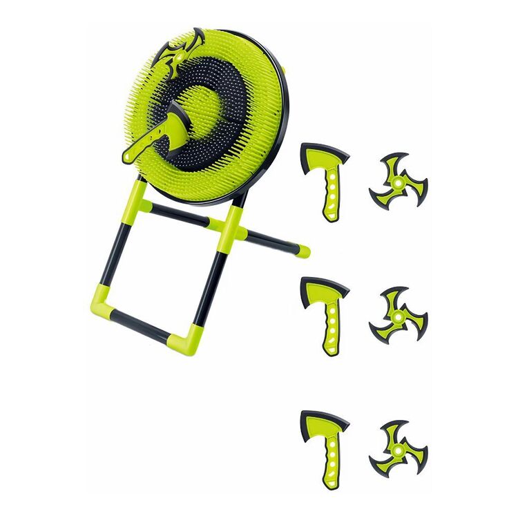 Anaconda Axes N Stars Target Set Green & Black